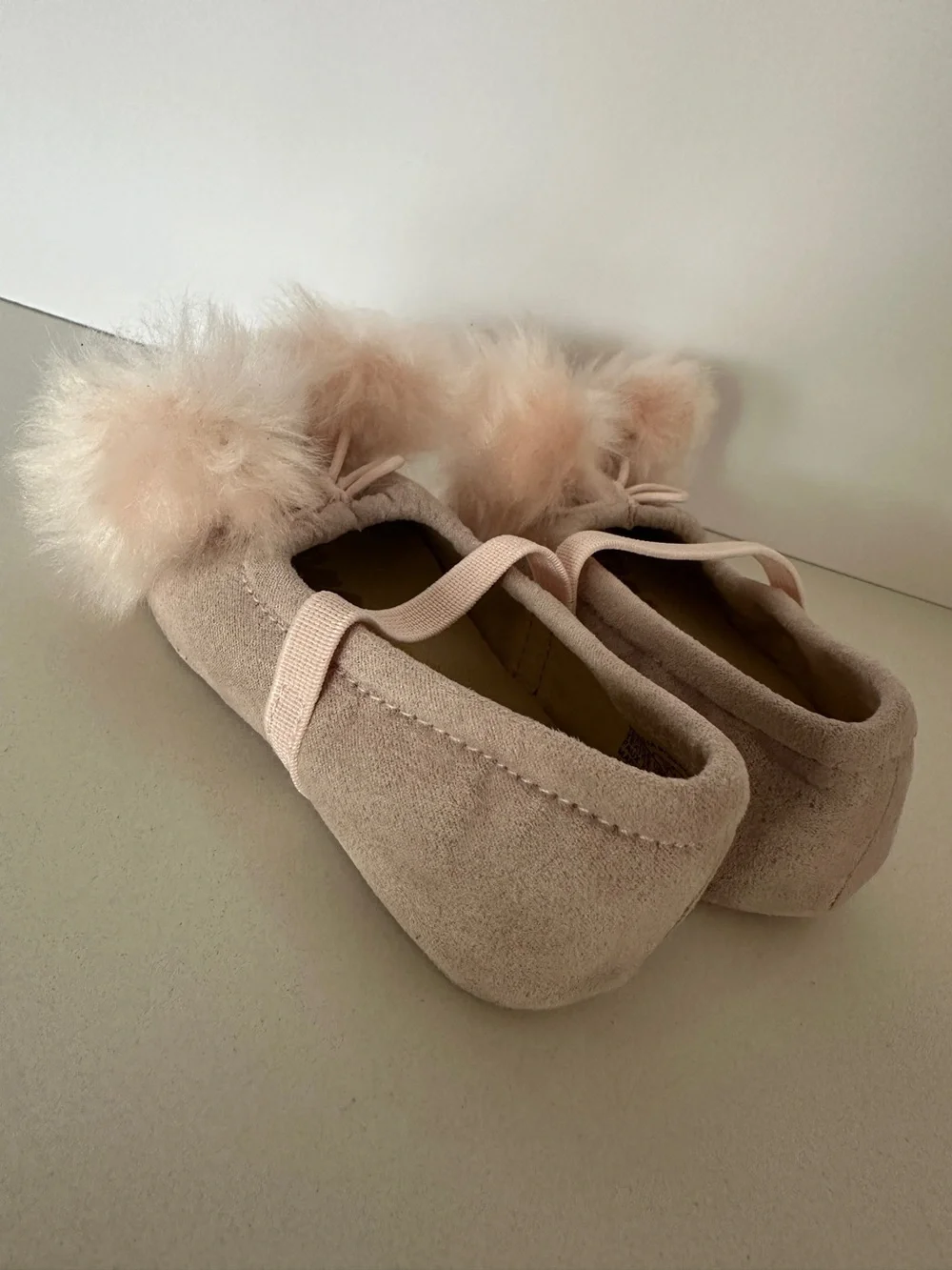 Sam Edelman Baby Felicia Pom Pom Flats Light Pink US Size 3
